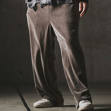 GLIMCLAP Velour fabric wide-leg trousers 19-016-GLA-CF画像