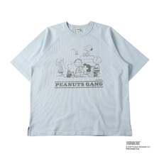 BARNS PEANUTS GANG 10/- Heavyweight S/S Print T-shirt BR-25267画像