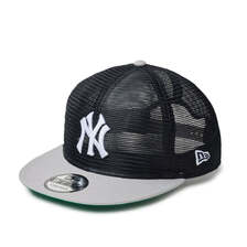 NEW ERA 9FIFTY トラッカー MLB All Mesh ニューヨーク・ヤンキース クーパーズタウン ネイビー グレーバイザー 14388560画像