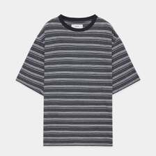 marka BORDER TEE - 60/1 ORGANIC MELANGE BORDER - M25C-93CS01B画像