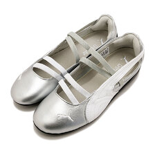 PUMA SPEEDCAT BALLET METALLIC WNS PUMA-Silver 401581-01画像