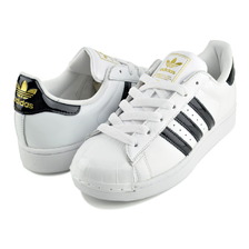 adidas SUPERSTAR II W FTWWHT/CBLACK/GOLDMT JS4010画像