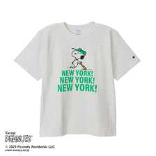 Champion &times; PEANUTS REVERSE WEAVE SHORT SLEEVE T-SHIRT - NEW YORK - C3-B352画像
