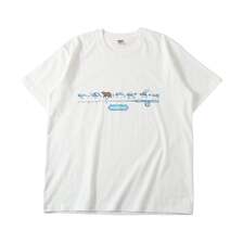 BARNS 16/- Sellout S/S Print T-shirt Artificial bait BR-25303画像