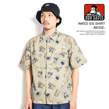 BEN DAVIS INKED S/S SHIRT T-25580040画像