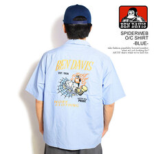 BEN DAVIS SPIDERWEB O/C SHIRT T-25580039画像