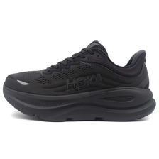 HOKA BONDI 9 WIDE BLACK/BLACK 1162013-BBLC画像
