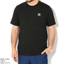 adidas Originals Trefoil ESS S/S Tee BLACK JI8545画像