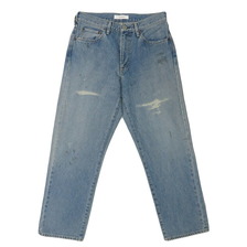 JOHNBULL 13.5オンスデニムストレートジーンズ フェード JM243P01-117画像