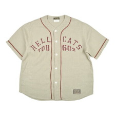 COLIMBO HUNTING GOODS DOOLITTLE BASE BALL SHIRT CUSTOM "HELL CATS" ZA-0304画像