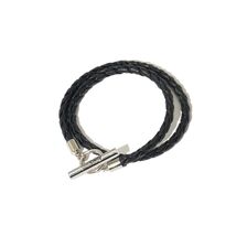 Subciety Mesh leather bracelet 105-92965画像