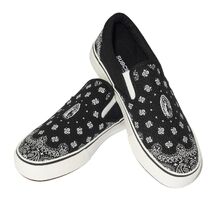 Subciety Bandanna maria slip-on BLACK/WHITE 105-89937画像