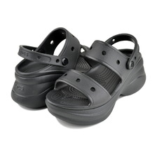crocs BAE SANDAL BLACK 206749-001画像