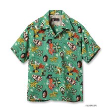 KEONI OF HAWAII Lot No. SS39535 &ldquo;SOUTH PACIFIC SEA&rdquo; by TROPICANA JOE画像