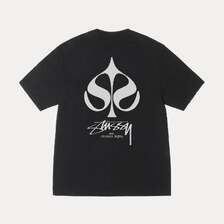 STUSSY SPADE PIGMENT DYED TEE画像