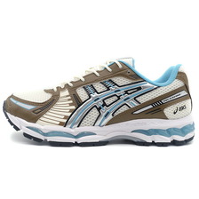 ASICS GEL-KAYANO 12.1 CREAM/STILL WATER 1203A827-101画像