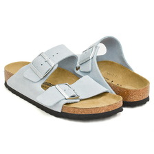 BIRKENSTOCK ARIZONA (NARROW) BABY BLUE / SUEDE LEATHER 1029310画像