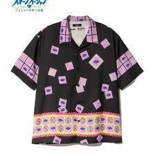 glamb &times; ジョジョの奇妙な冒険 ストーンオーシャン E・Costello's Stand Shirt GB0325-JJ04画像