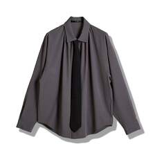 NO ID. ネクタイ付ネックギャザーBIG-SH 857006-296S画像