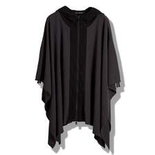 NO ID. ドローストリングスフーデッドポンチョ 457006-290T画像