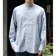 Workers Band Collar Shirt画像