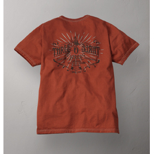 THE FLAT HEAD T-SHIRT - THREE - O - THREE FN-THC-057画像