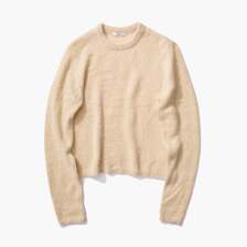 ATON SILK ALPACA CREWNECK SWEATER KRAGGW0707画像