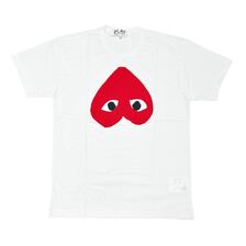 PLAY COMME des GARCONS REVERSE HEART TEE AX-T346-051画像