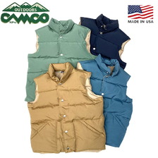 CAMCO CASCADE DOWN VEST画像