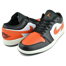 NIKE AIR JORDAN 1 LOW blk/starfish-wht-sail 553558-081画像
