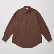 ULTERIOR RAYON LINEN CHECK SHIRT USH64-KC218画像