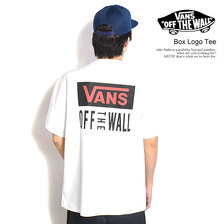 VANS Box Logo Tee VN000QH7WHT画像