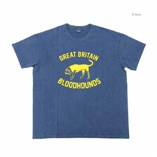 BARNS Pigment Dye 14/- G.O.A.T S/S T-shirt BLOODHOUNDS BR-25313画像