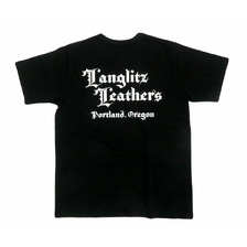 Langlitz Leathers LLC-003 Short Sleeve T-shirt LL311 LLC-003 LL311画像