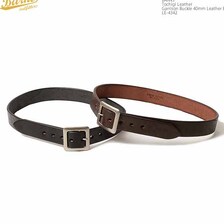 BARNS 栃木レザー "STANDARD" Garrison Buckle 40mm Leather Belt LE-4342画像
