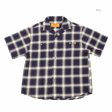 UNIVERSAL OVERALL Open Color Check Work Shirt U2523101画像