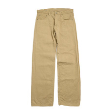 ONI DENIM Relax Straight Selvage Chino Khaki Beige ONI-266SVC-KHB画像