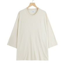 marka BALL GAMES THREE-QUARTER SLEEVE TEE -NOIL SILK KNIT- M25C06CS01E画像