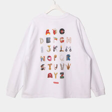 APPLEBUM &ldquo;Alphabet&rdquo; L/S T-shirt 12oz HS2511116画像