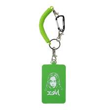 X-girl FACE RUBBER PASS CASE 105224054028画像