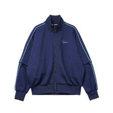 X-girl PENCIL SCRIPT LOGO 2WAY TRACK JACKET 105253012010画像