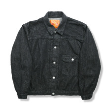FULLCOUNT 2107BKSS Type 1 Black Denim Jacket (Super Smooth)画像