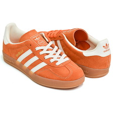 adidas GAZELLE INDOOR ORANGE / OWHITE / GOLDMT JQ8392画像