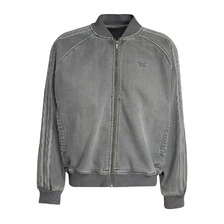 adidas LOOSE SST DENIM BLACK WASH JACKET LGHDEN JW5915画像