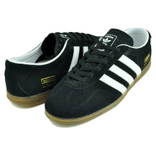 adidas GAZELLE LO PRO W CBLACK/FTWWHT/GUM3 JR8886画像