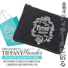 TIFFANY&CO. Wonder Tokyo Exibition Limited Denim Pouch画像