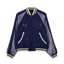 AVIREX SOUVENIR COLLECTION WOMAN/ORGANDY SKA JACKET 7835252605画像