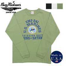 Buzz Rickson's L/S T-SHIRT VMF-241 SONS OF SATAN BR69627画像