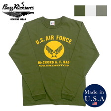 Buzz Rickson's L/S T-SHIRT U.S. AIR FORCE McCHORD A.F.BASE BR69626画像