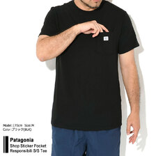 patagonia Shop Sticker Pocket Responsibili S/S Tee 37762画像